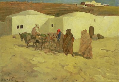 A Scene in Tunis by Arthur Melville